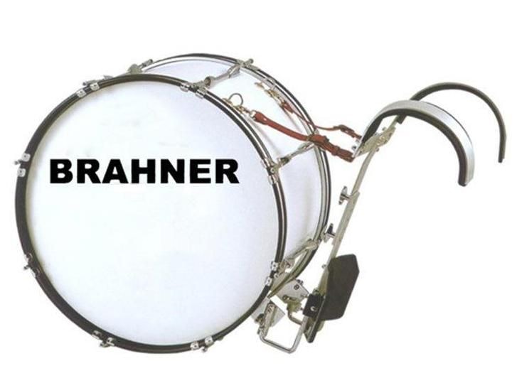 БАС-барабан (маршевый) BRAHNER MBD-2612H/WH размер 26"x12", цвет - БЕЛЫЙ БАС-барабан (маршевый) BRAHNER MBD-2612H/WH размер 26"x12", цвет - БЕЛЫЙ