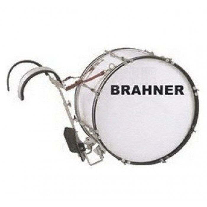 БАС-барабан (маршевый) BRAHNER MBD-2812H/WH БАС-барабан (маршевый) BRAHNER MBD-2812H/WH