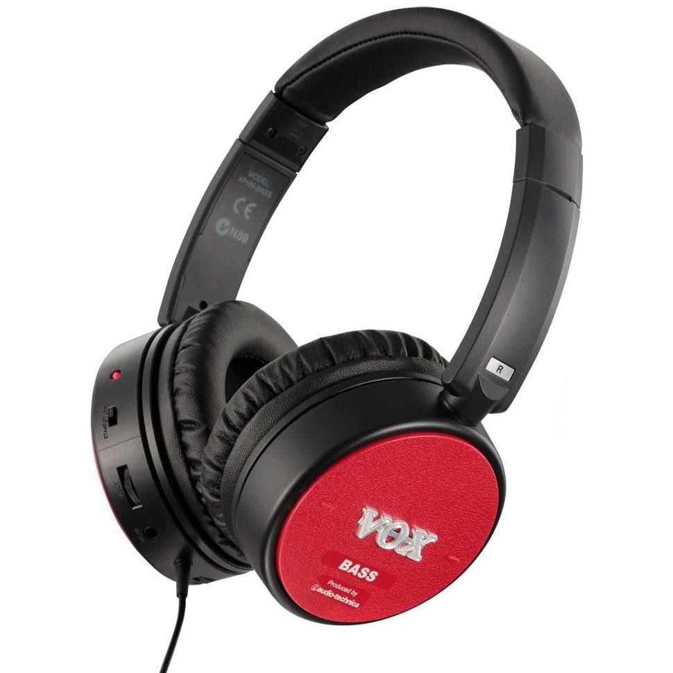 VOX AMPHONES BASS наушники с встроенным усилителем для бас гитары VOX AMPHONES BASS наушники с встроенным усилителем для бас гитары
