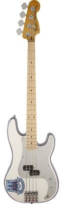 FENDER STEVE HARRIS PRECISION BASS MN Olympic White бас-гитара с кейсом купить в Москве: цены, доставка, фото