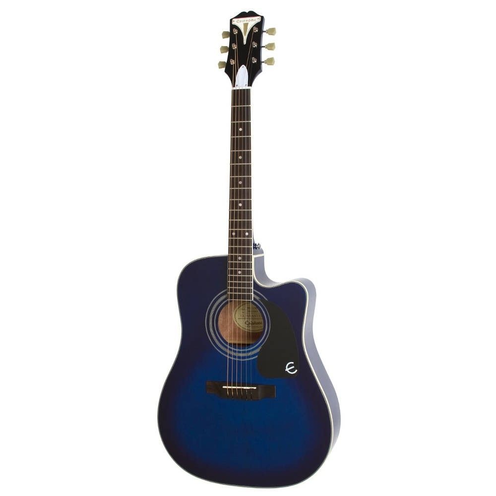 EPIPHONE PRO-1 Acoustic Trans Blue акустическая гитара EPIPHONE PRO-1 Acoustic Trans Blue акустическая гитара