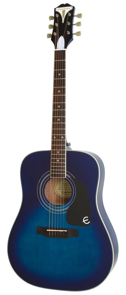 EPIPHONE PRO-1 PLUS Acoustic Trans Blue акустическая гитара EPIPHONE PRO-1 PLUS Acoustic Trans Blue акустическая гитара