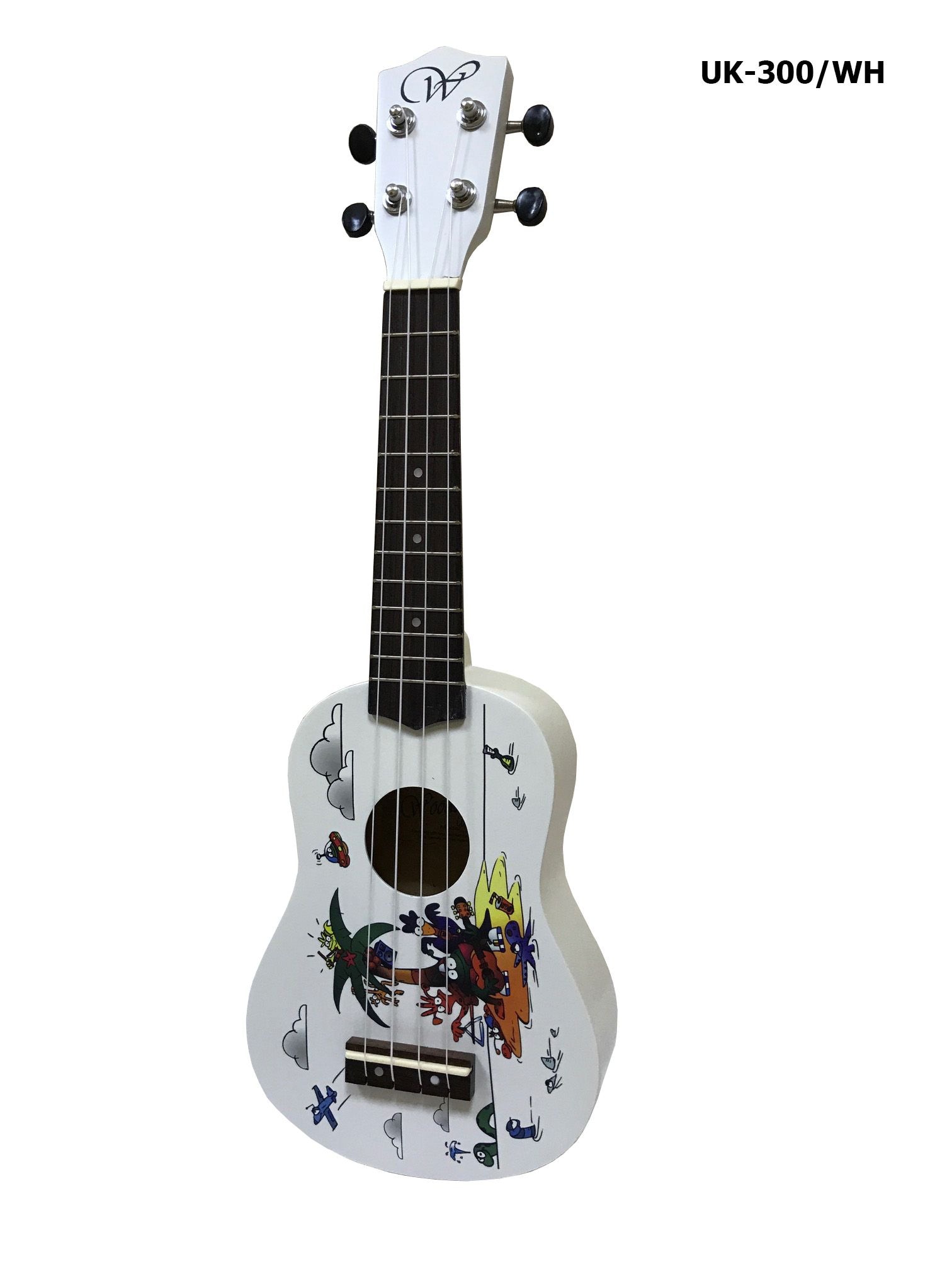 Укулеле Woodcraft UK-300/WH Укулеле Woodcraft UK-300/WH