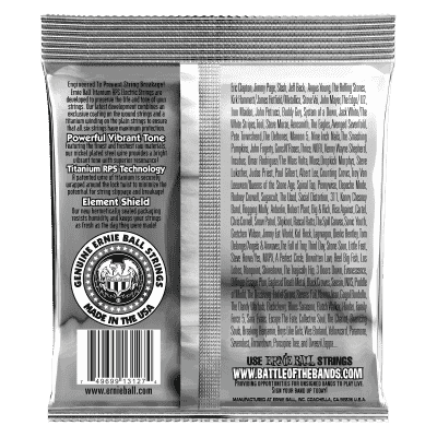 Ernie Ball 3127 струны для электрогитары Titanium RPS Beefy Slinky купить в Москве: цены, доставка, фото Ernie Ball 3127 струны для электрогитары Titanium RPS Beefy Slinky купить в Москве: цены, доставка, фото