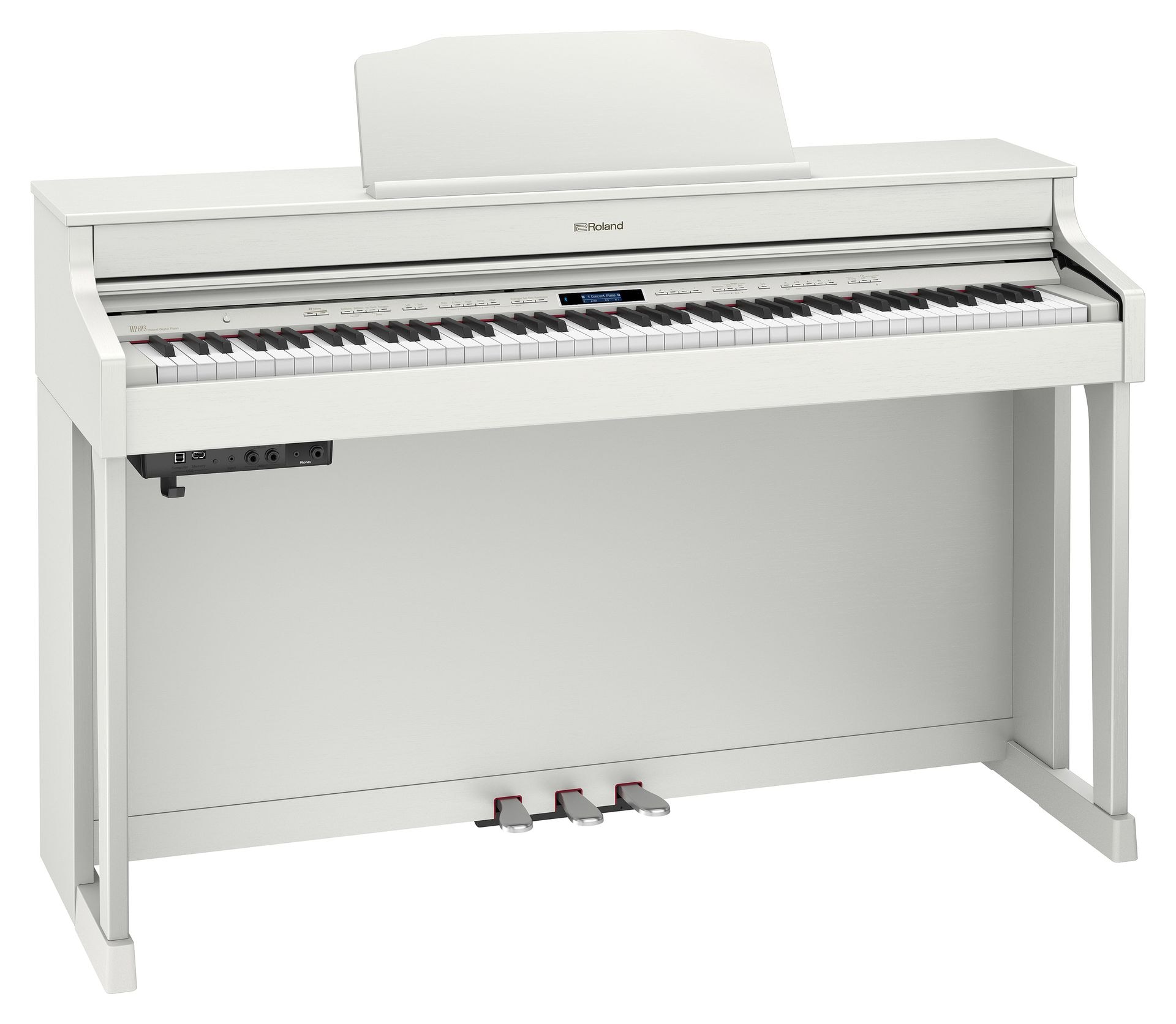 ROLAND HP603-WH цифровое фортепиано_1-я часть комплекта ROLAND HP603-WH цифровое фортепиано_1-я часть комплекта