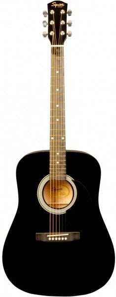 FENDER SQUIER SA-105 BLACK акустическая гитара FENDER SQUIER SA-105 BLACK акустическая гитара