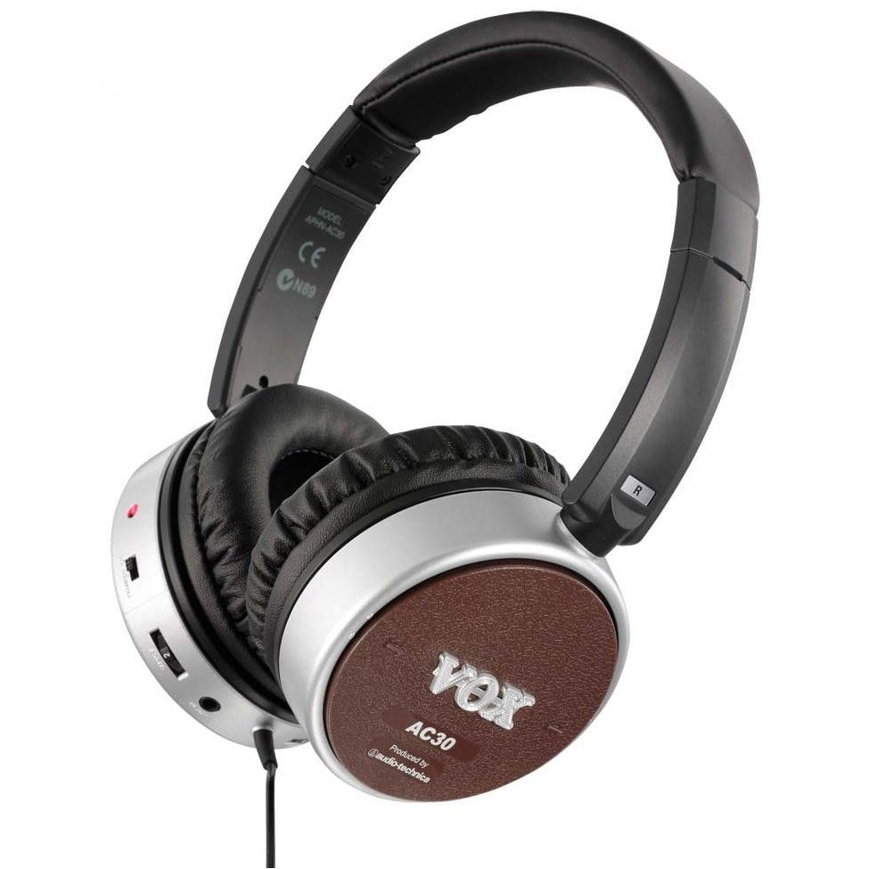 VOX AMPHONES AC30 наушники с встроенным усилителем для электрогитары VOX AMPHONES AC30 наушники с встроенным усилителем для электрогитары