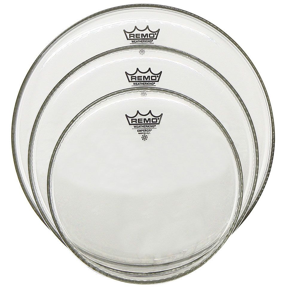 REMO PP-1422-BE EMPEROR CLEAR набор пластиков для томов (10, 12, 16) REMO PP-1422-BE EMPEROR CLEAR набор пластиков для томов (10, 12, 16)