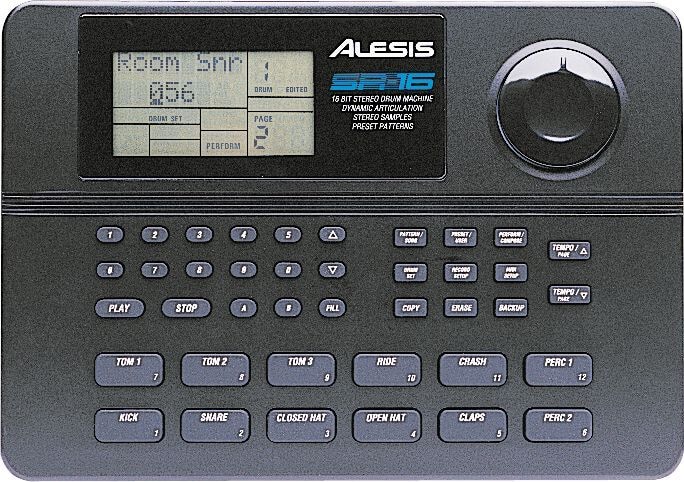 ALESIS SR16 барабанный модуль ALESIS SR16 барабанный модуль