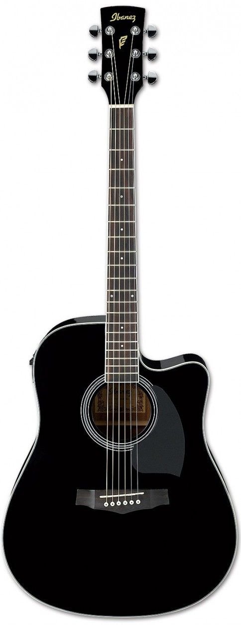 IBANEZ PF15ECE-BK электроакустическая гитара IBANEZ PF15ECE-BK электроакустическая гитара