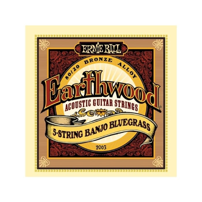 Ernie Ball 2063 струны для 5 стр. банджо Earthwood 80/20 Bronze Bluegrass Ernie Ball 2063 струны для 5 стр. банджо Earthwood 80/20 Bronze Bluegrass