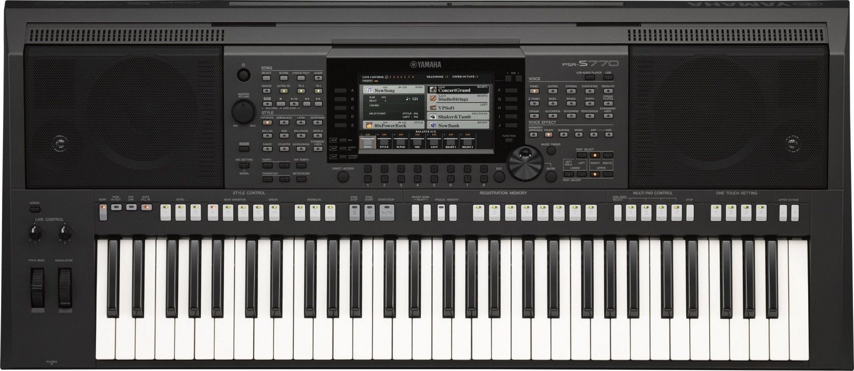 YAMAHA PSR-S770IMX1 рабочая станция YAMAHA PSR-S770IMX1 рабочая станция