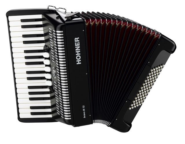 HOHNER The New Bravo III 72 (A16621) black HOHNER The New Bravo III 72 (A16621) black