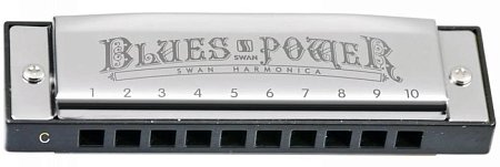 Губная гармошка Swan SW1020H-2/D блюзовая, диатоническая купить в Москве: цены, доставка, фото