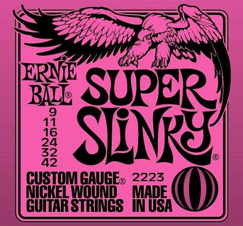Nickel wound Струны для электрогитары ERNIE BALL 2223 (9-11-16-24w-32-42) купить в Москве: цены, доставка, фото Nickel wound Струны для электрогитары ERNIE BALL 2223 (9-11-16-24w-32-42) купить в Москве: цены, доставка, фото