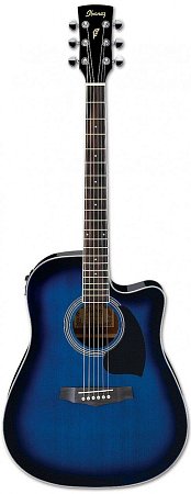 IBANEZ PF15ECE-TBS электроакустическая гитара купить в Москве: цены, доставка, фото