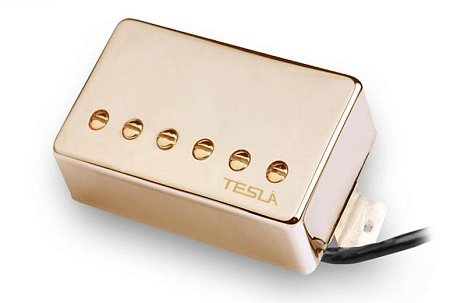 Tesla VR-NITRO/GD/BR Bridge. Звукосниматель, хамбакер, золотая крышка купить в Москве: цены, доставка, фото Tesla VR-NITRO/GD/BR Bridge. Звукосниматель, хамбакер, золотая крышка купить в Москве: цены, доставка, фото