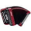 HOHNER Nova III 96 (A4173) red - кнопочный аккордеон 7/8 купить в Москве: цены, доставка, фото