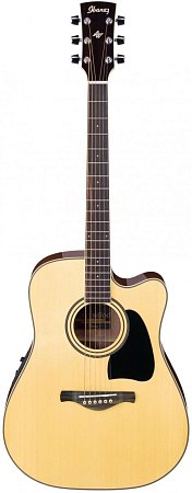 IBANEZ AW70ECE-NT электроакустическая гитара дредноут купить в Москве: цены, доставка, фото