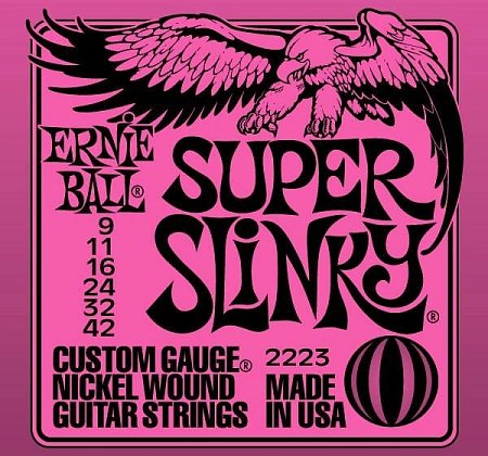 Nickel wound Струны для электрогитары ERNIE BALL 2223 (9-11-16-24w-32-42) купить в Москве: цены, доставка, фото Nickel wound Струны для электрогитары ERNIE BALL 2223 (9-11-16-24w-32-42) купить в Москве: цены, доставка, фото