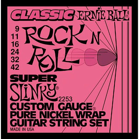 Pure nickel Струны для электрогитары ERNIE BALL 2253 (9-11-16-24w-32-42) купить в Москве: цены, доставка, фото Pure nickel Струны для электрогитары ERNIE BALL 2253 (9-11-16-24w-32-42) купить в Москве: цены, доставка, фото