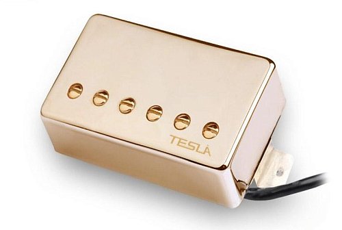 Tesla VR-NITRO/GD/BR Bridge. Звукосниматель, хамбакер, золотая крышка купить в Москве: цены, доставка, фото Tesla VR-NITRO/GD/BR Bridge. Звукосниматель, хамбакер, золотая крышка купить в Москве: цены, доставка, фото