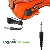 Звукосниматель (пъезодатчик) Cherub WCP-60V для скрипки (прищепка под эф), кабель 3м, джек 6.3мм купить в Москве: цены, доставка, фото