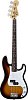 FENDER STANDARD PRECISION BASS RW BROWN SUNBURST TINT басгитара купить в Москве: цены, доставка, фото