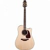 TAKAMINE PRO SERIES 4 P4DC-OV электроакустическая гитара типа DREADNOUGHT CUTAWAY с кейсом, цвет натуральный купить в Москве: цены, доставка, фото
